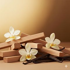 Sandalwood & Vanilla Parfümöl - Für weitere Informationen anklicken